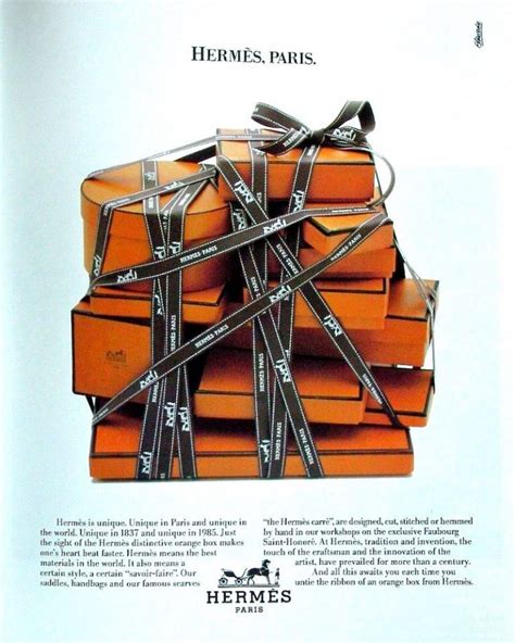 hermes emballage|history of hermes packaging.